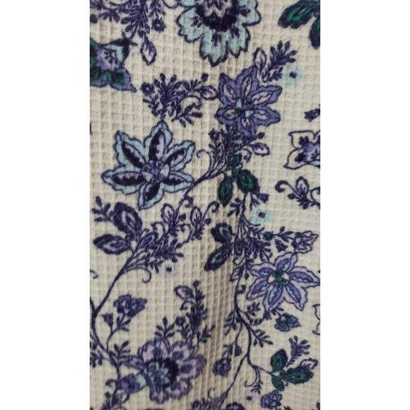 Adonna Sleepwear XL Bathrobe Nightgown Pockets Snaps Grandma Core - Picture 3 of 5